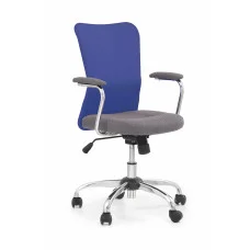 OFFICE CHAIR ANDY, GRAY / BLUE